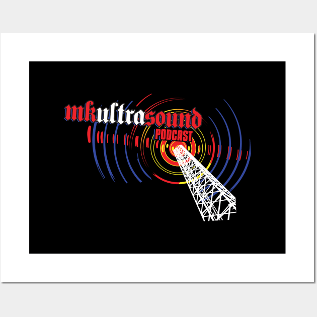 M.K. ULTRASOUND Logo Wall Art by MKULTRA